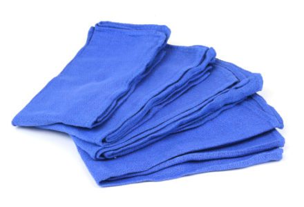 blue wholesale rags reusable
